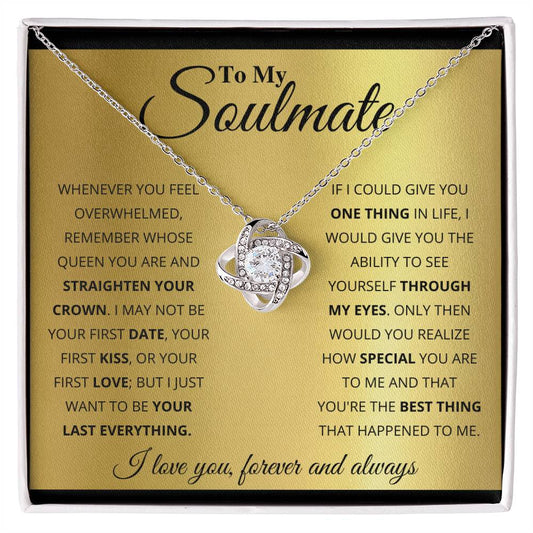 To My Soulmate - Love Knot