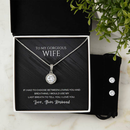 To Wife, Last Breath - Eternal Hope Necklace