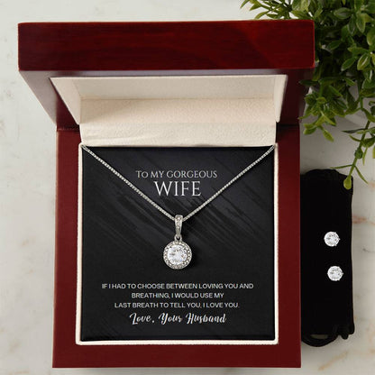 To Wife, Last Breath - Eternal Hope Necklace